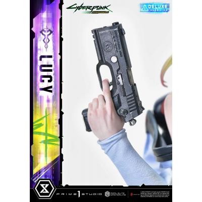Cyberpunk: Edgerunners Estatua Real Elite Masterline Series 1/4 Lucy Deluxe Version 50 cm