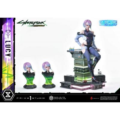 Cyberpunk: Edgerunners Estatua Real Elite Masterline Series 1/4 Lucy Deluxe Version 50 cm