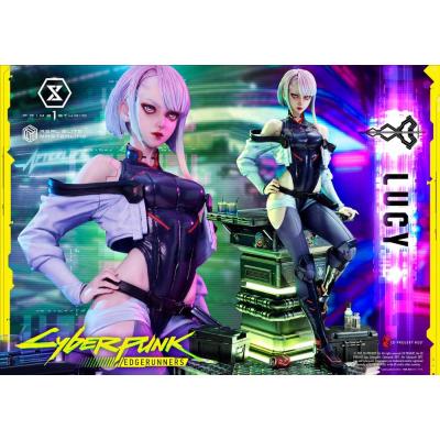 Cyberpunk: Edgerunners Estatua Real Elite Masterline Series 1/4 Lucy Deluxe Version 50 cm