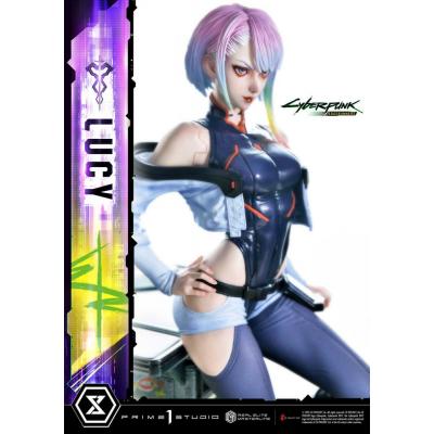 Cyberpunk: Edgerunners Estatua Real Elite Masterline Series 1/4 Lucy Deluxe Version 50 cm