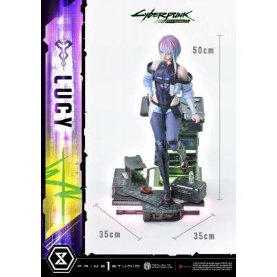 Cyberpunk: Edgerunners Estatua Real Elite Masterline Series 1/4 Lucy Deluxe Version 50 cm
