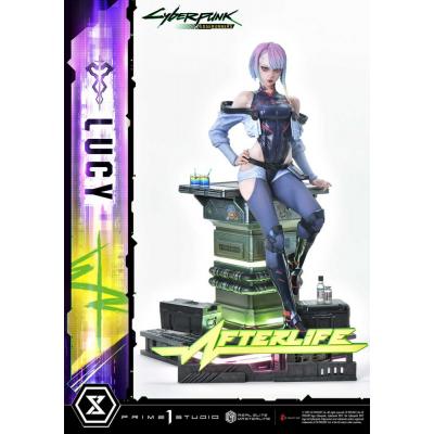 Cyberpunk: Edgerunners Estatua Real Elite Masterline Series 1/4 Lucy Deluxe Version 50 cm