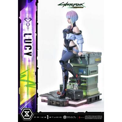 Cyberpunk: Edgerunners Estatua Real Elite Masterline Series 1/4 Lucy Deluxe Version 50 cm