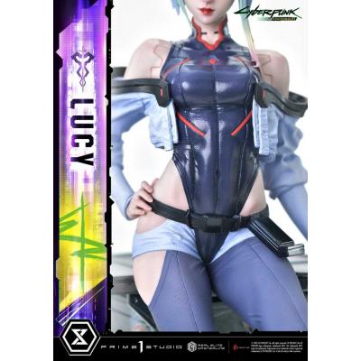 Cyberpunk: Edgerunners Estatua Real Elite Masterline Series 1/4 Lucy Deluxe Version 50 cm