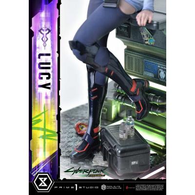 Cyberpunk: Edgerunners Estatua Real Elite Masterline Series 1/4 Lucy Deluxe Version 50 cm