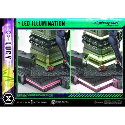 Cyberpunk: Edgerunners Estatua Real Elite Masterline Series 1/4 Lucy Deluxe Version 50 cm