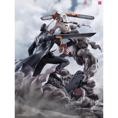 Chainsaw Man Estatua Super Situation Figure Chainsaw Man vs. Samurai Sword 26 cm