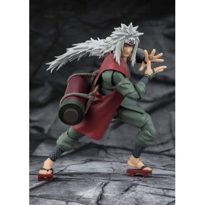 Naruto Figura S.H.Figuarts Jiraiya Hidden Leaf Heroic Master Sage (Sage Mode Set) 17 cm