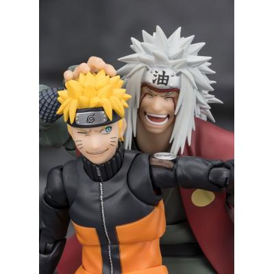 Naruto Figura S.H.Figuarts Jiraiya Hidden Leaf Heroic Master Sage (Sage Mode Set) 17 cm