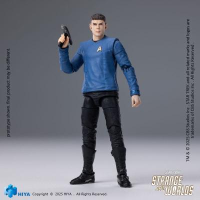 Star Trek Strange New Worlds Figura 1/18 Exquisite Mini Series Spock 11 cm