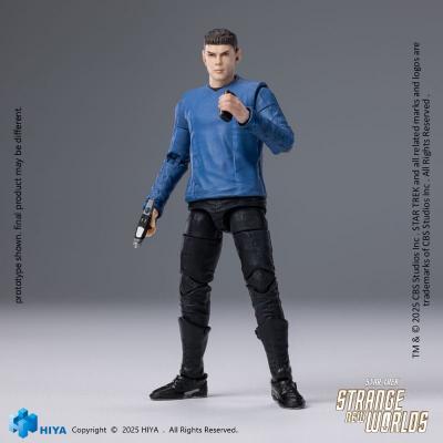 Star Trek Strange New Worlds Figura 1/18 Exquisite Mini Series Spock 11 cm