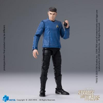 Star Trek Strange New Worlds Figura 1/18 Exquisite Mini Series Spock 11 cm