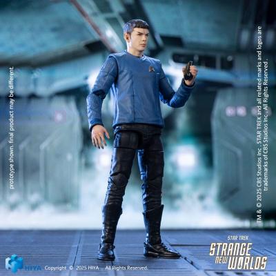 Star Trek Strange New Worlds Figura 1/18 Exquisite Mini Series Spock 11 cm