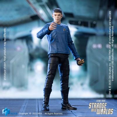 Star Trek Strange New Worlds Figura 1/18 Exquisite Mini Series Spock 11 cm