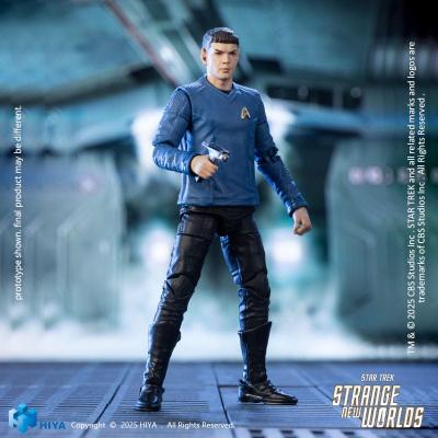 Star Trek Strange New Worlds Figura 1/18 Exquisite Mini Series Spock 11 cm