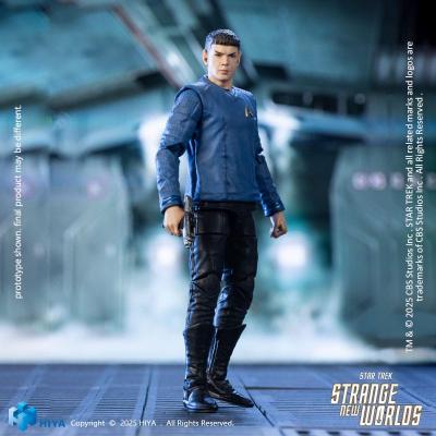 Star Trek Strange New Worlds Figura 1/18 Exquisite Mini Series Spock 11 cm