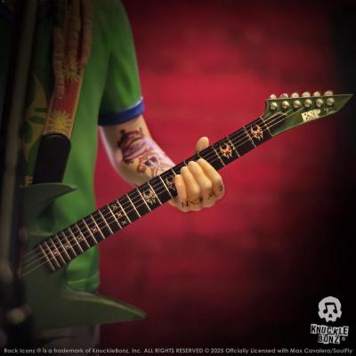 Soulfly Estatua Rock Iconz Max Cavalera 22 cm