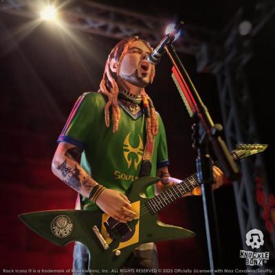 Soulfly Estatua Rock Iconz Max Cavalera 22 cm