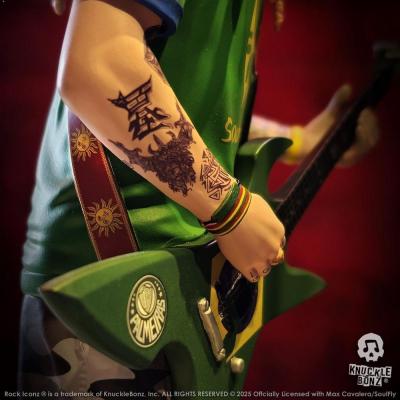 Soulfly Estatua Rock Iconz Max Cavalera 22 cm