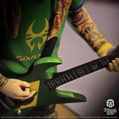 Soulfly Estatua Rock Iconz Max Cavalera 22 cm