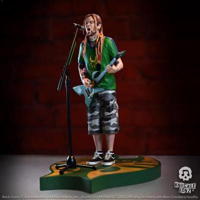 Soulfly Estatua Rock Iconz Max Cavalera 22 cm