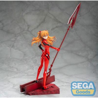 Evangelion: 3.0+1.0 Thrice Upon a Time Estatua Luminasta PVC Asuka Shikinami Langley x Spear of Longinus 20 cm
