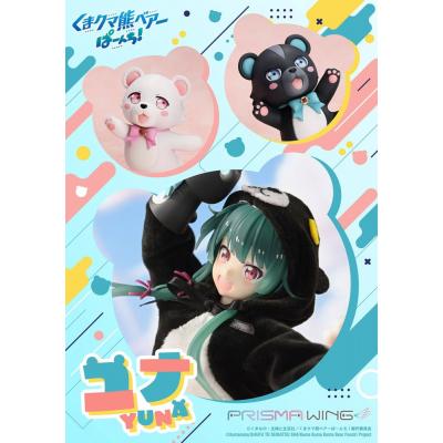 Kuma Kuma Kuma Bear Punch! Estatua PVC 1/7 Prisma Wing Yuna 28 cm