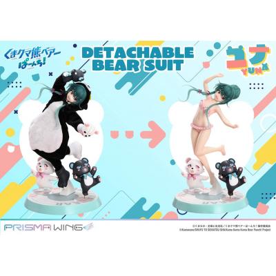 Kuma Kuma Kuma Bear Punch! Estatua PVC 1/7 Prisma Wing Yuna 28 cm