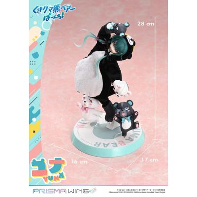 Kuma Kuma Kuma Bear Punch! Estatua PVC 1/7 Prisma Wing Yuna 28 cm
