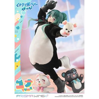 Kuma Kuma Kuma Bear Punch! Estatua PVC 1/7 Prisma Wing Yuna 28 cm