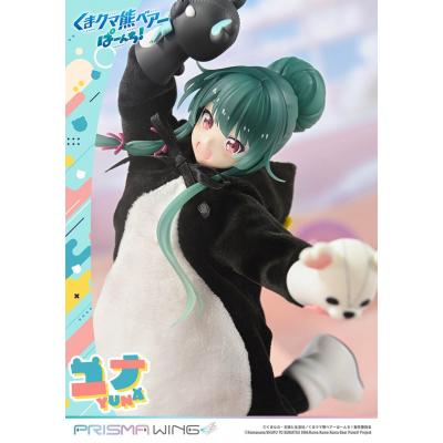 Kuma Kuma Kuma Bear Punch! Estatua PVC 1/7 Prisma Wing Yuna 28 cm