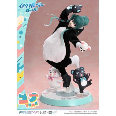 Kuma Kuma Kuma Bear Punch! Estatua PVC 1/7 Prisma Wing Yuna 28 cm