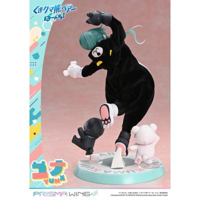 Kuma Kuma Kuma Bear Punch! Estatua PVC 1/7 Prisma Wing Yuna 28 cm