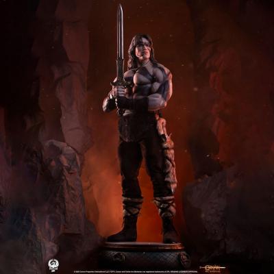 Conan el Bárbaro Estatua Elite Series 1/2 Conan Warpaint Edition 116 cm