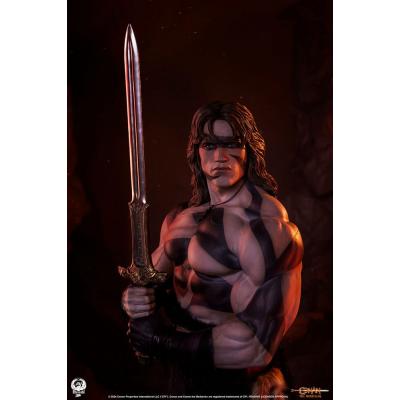 Conan el Bárbaro Estatua Elite Series 1/2 Conan Warpaint Edition 116 cm