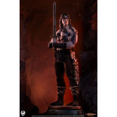 Conan el Bárbaro Estatua Elite Series 1/2 Conan Warpaint Edition 116 cm