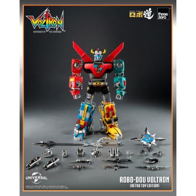 Voltron: Defender of the Universe Figura Robo-Dou Voltron Retro Toy Edition 27 cm