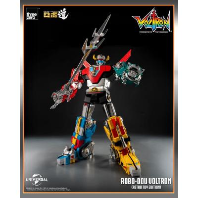 Voltron: Defender of the Universe Figura Robo-Dou Voltron Retro Toy Edition 27 cm
