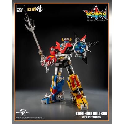 Voltron: Defender of the Universe Figura Robo-Dou Voltron Retro Toy Edition 27 cm
