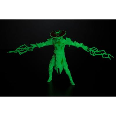 Mortal Kombat Figura Glow in the Dark Edition Raiden (Gold Label) 18 cm