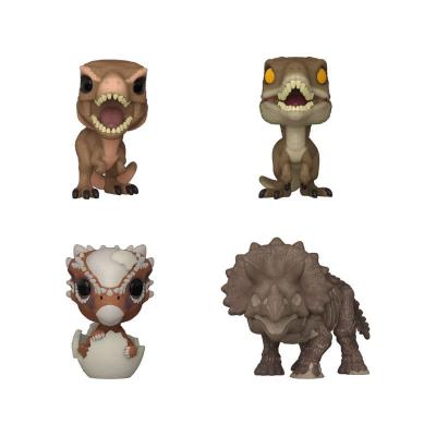 Jurassic World Pocket Figuras Pocket POP! Vinyl Amber PDQ Expositor (12) 4 cm