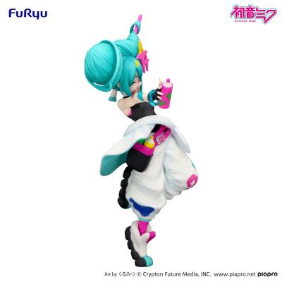 Hatsune Miku Estatua PVC Trio-Try-iT Miku Paint Girl 19 cm