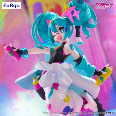 Hatsune Miku Estatua PVC Trio-Try-iT Miku Paint Girl 19 cm
