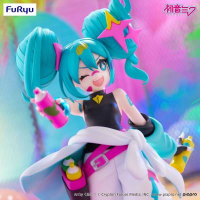 Hatsune Miku Estatua PVC Trio-Try-iT Miku Paint Girl 19 cm