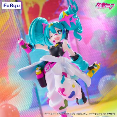 Hatsune Miku Estatua PVC Trio-Try-iT Miku Paint Girl 19 cm