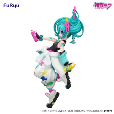 Hatsune Miku Estatua PVC Trio-Try-iT Miku Paint Girl 19 cm