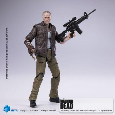 The Walking Dead Figura 1/18 Exquisite Mini Merle 11 cm