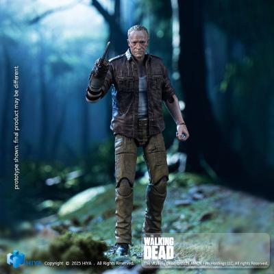 The Walking Dead Figura 1/18 Exquisite Mini Merle 11 cm