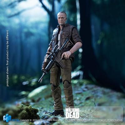 The Walking Dead Figura 1/18 Exquisite Mini Merle 11 cm