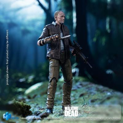 The Walking Dead Figura 1/18 Exquisite Mini Merle 11 cm